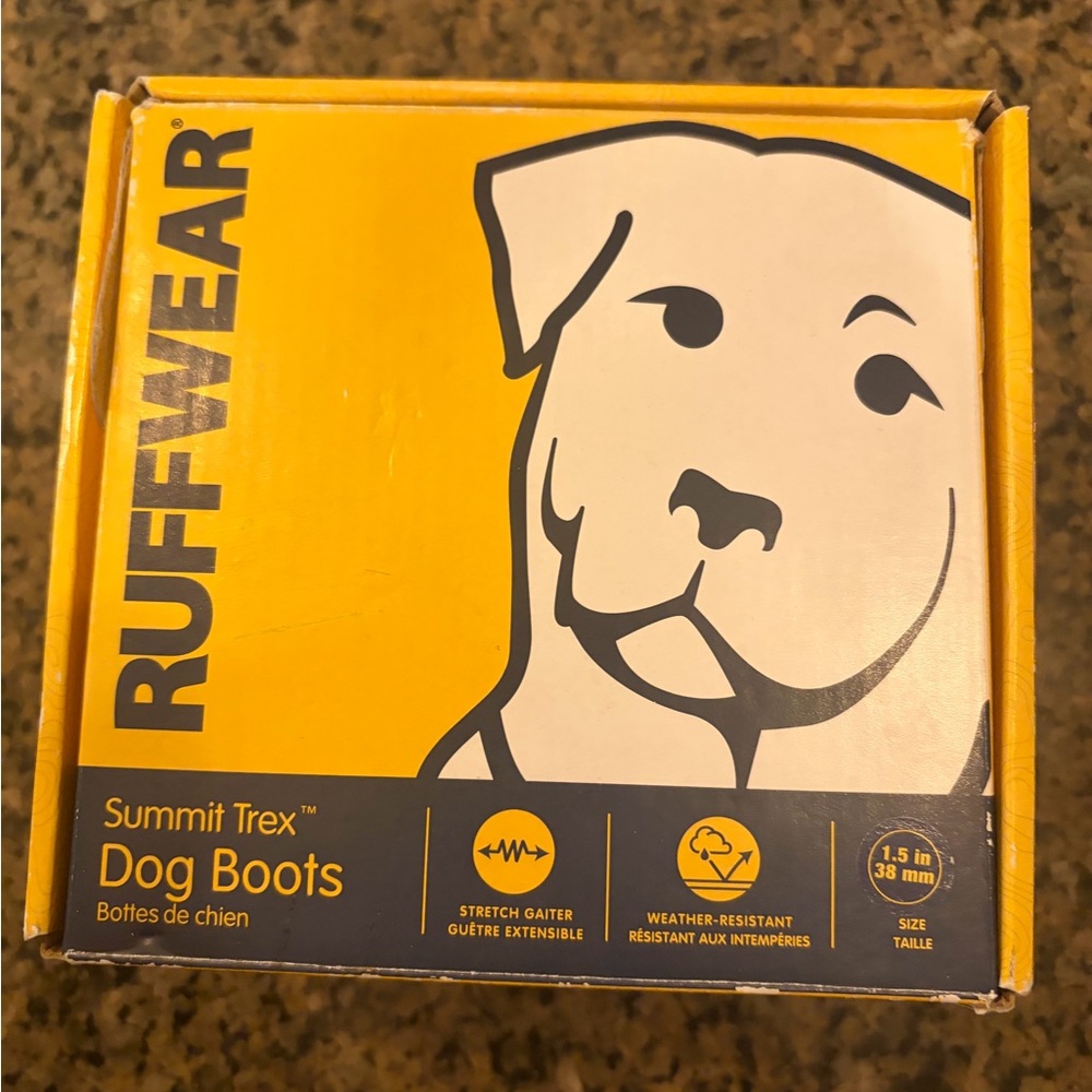 RuffWear Summit Trex Dog Boots - Bright Yellow